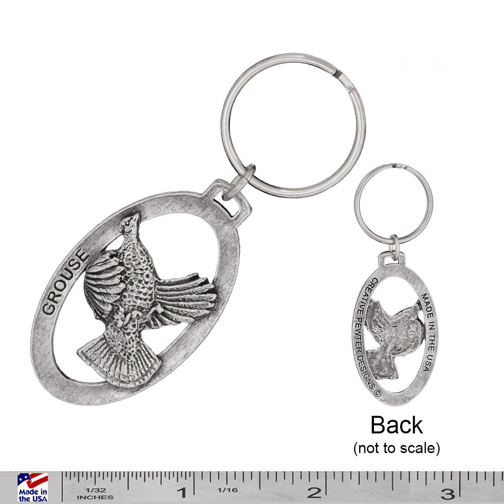 Ruffed Grouse Keychain B030KC