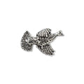 Ruffed Grouse Flushing Mini Pin B030MP