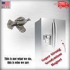 Ruffed Grouse Flushing Magnet B030