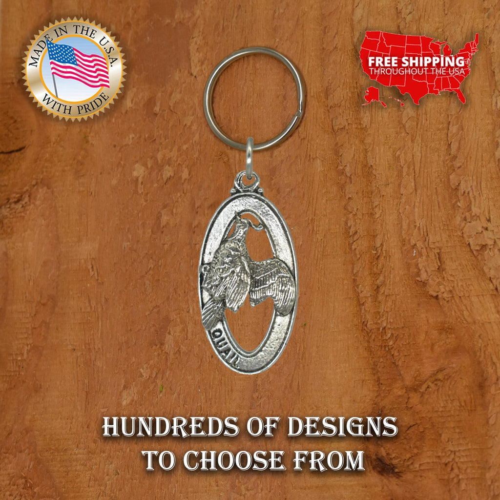 California Quail Keychain B031KC