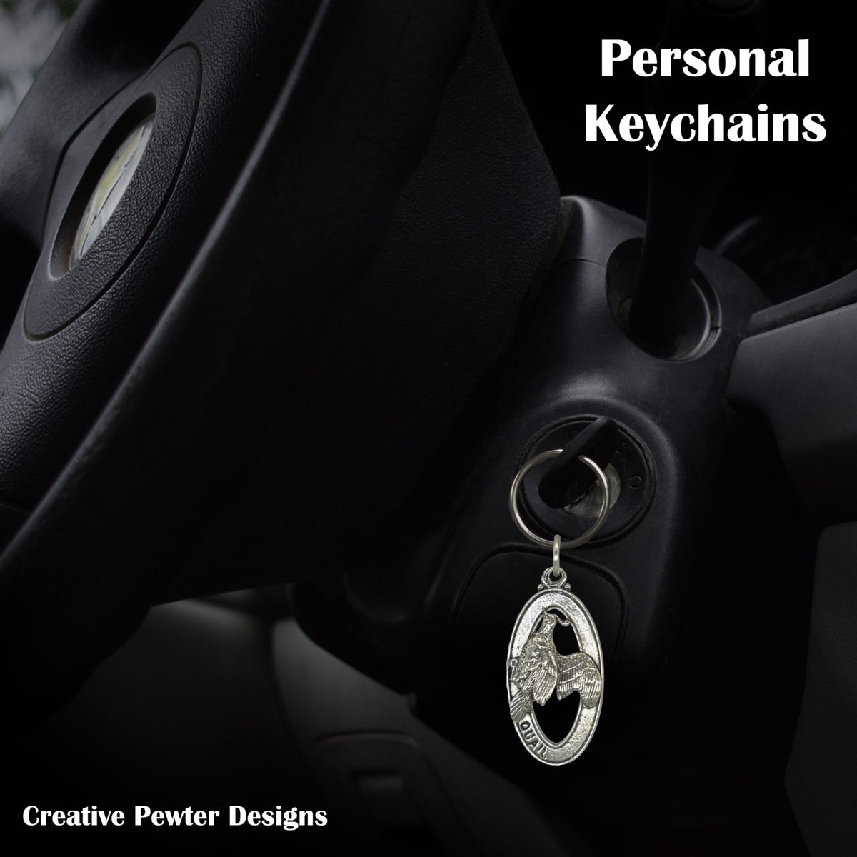 California Quail Keychain B031KC