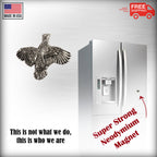 Bobwhite Quail Flying Right Magnet B032