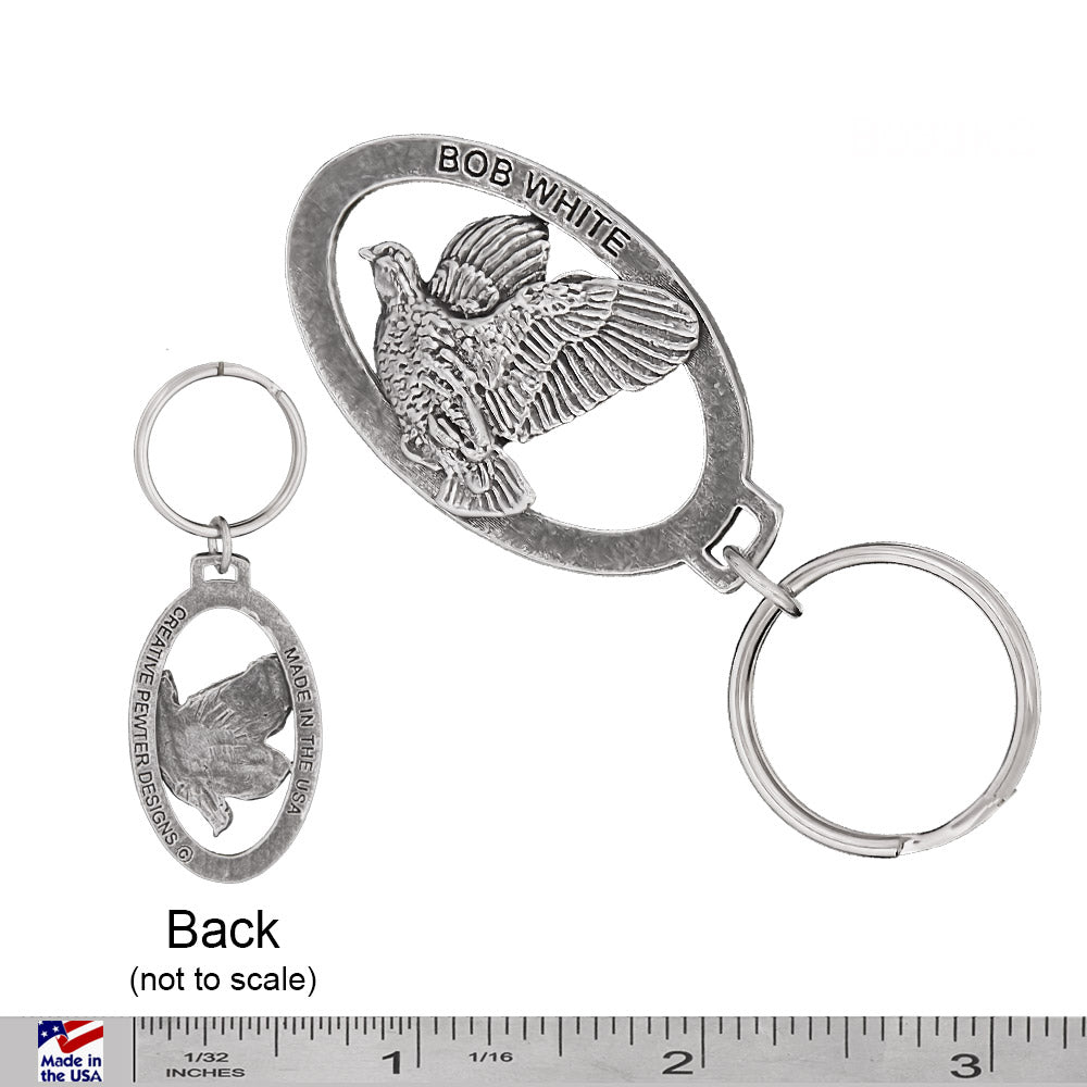 Bobwhite Quail Keychain B033KC