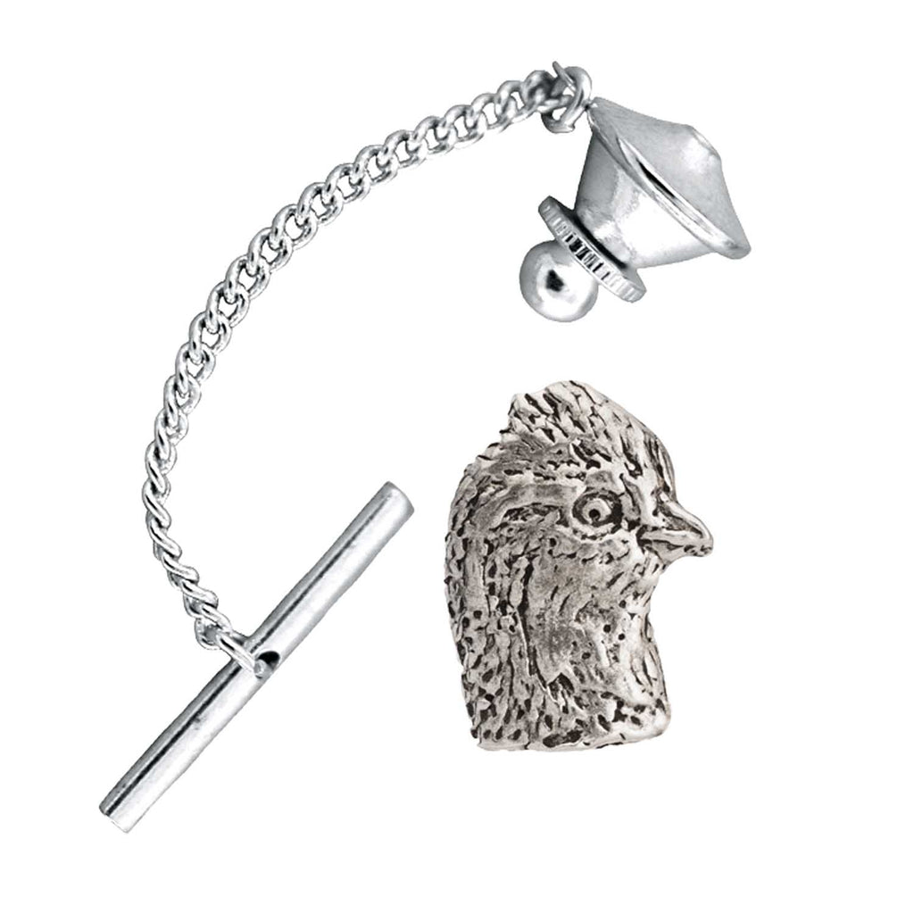 Bobwhite Quail Head Tie Tack B035TT