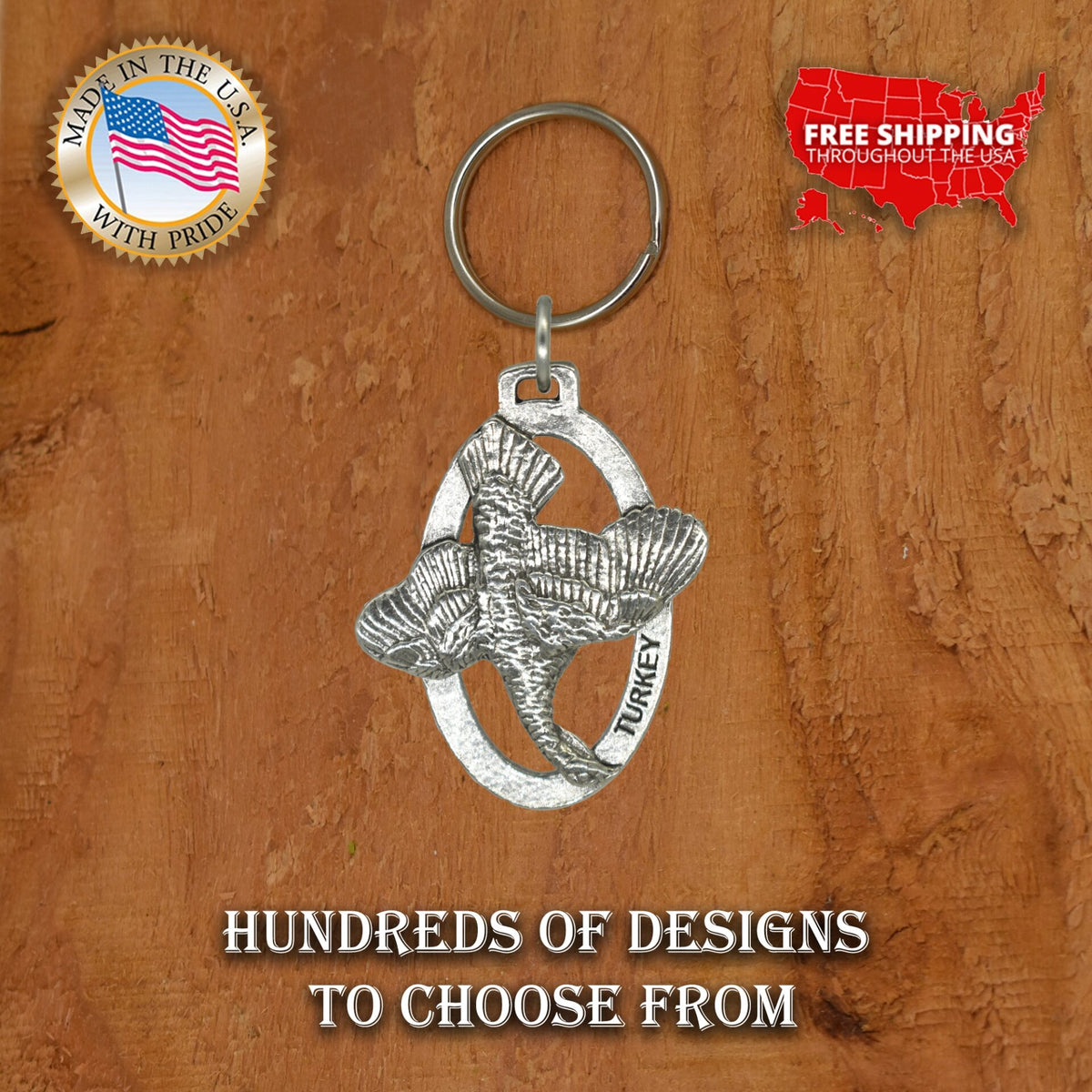 Turkey Keychain B037KC