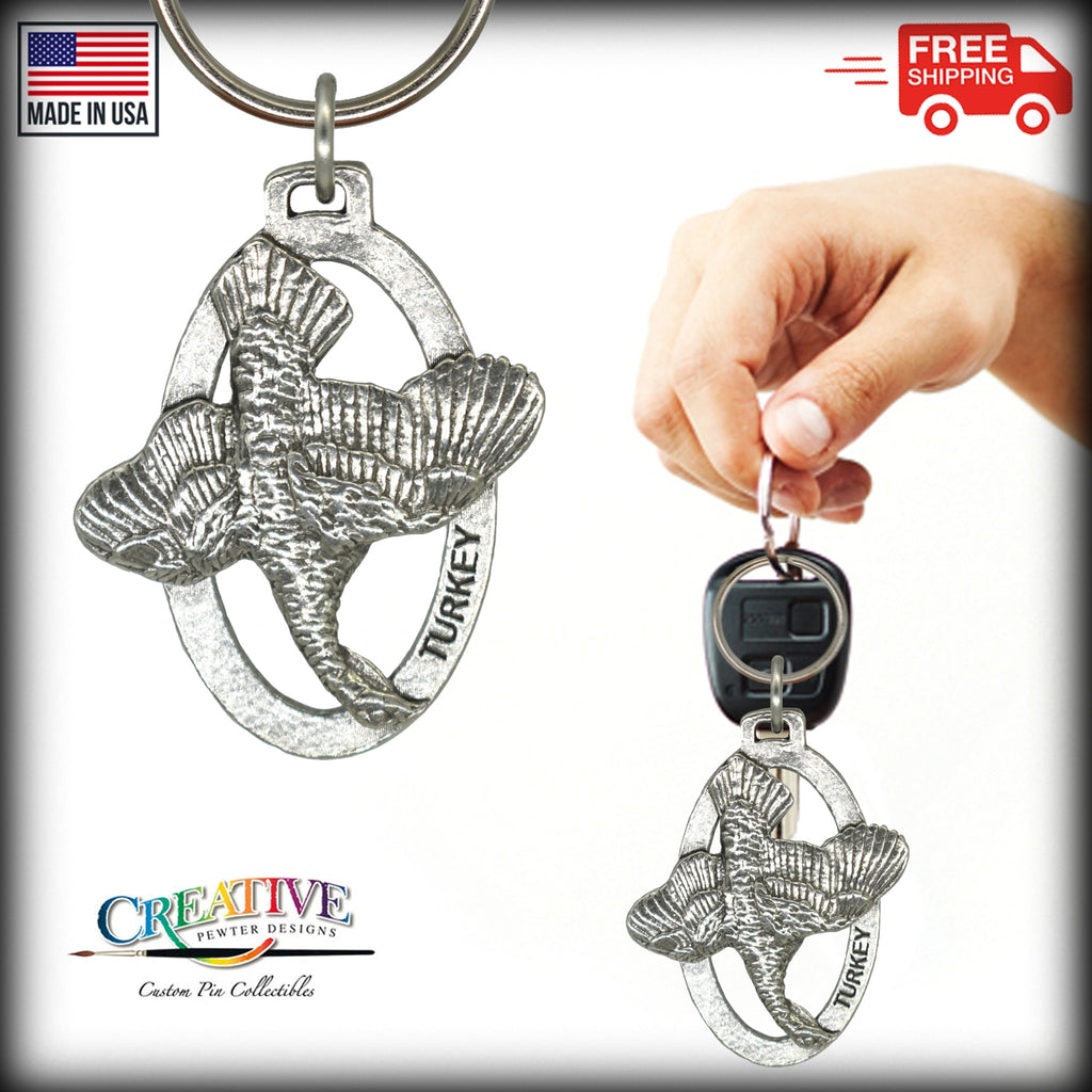 Turkey Keychain B037KC