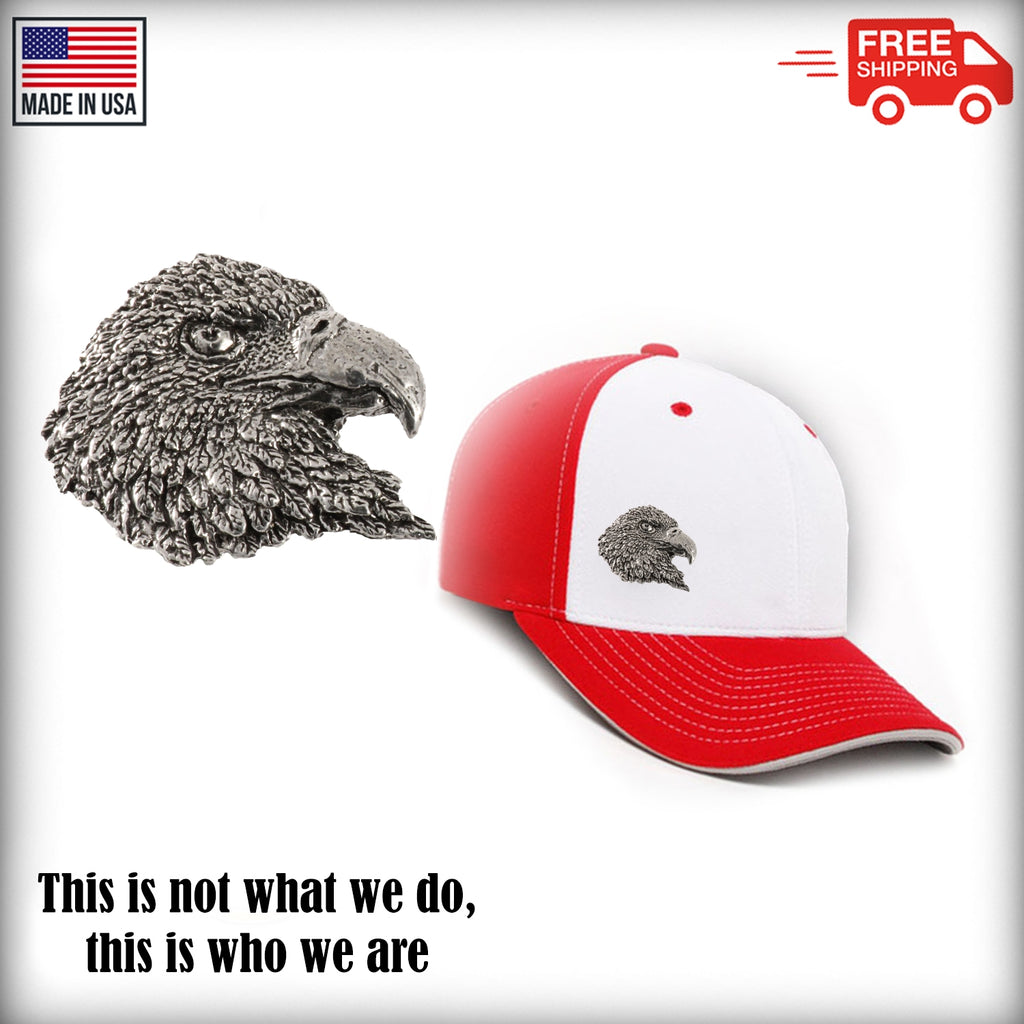 Bald Eagle Head Premium Pin B050PR