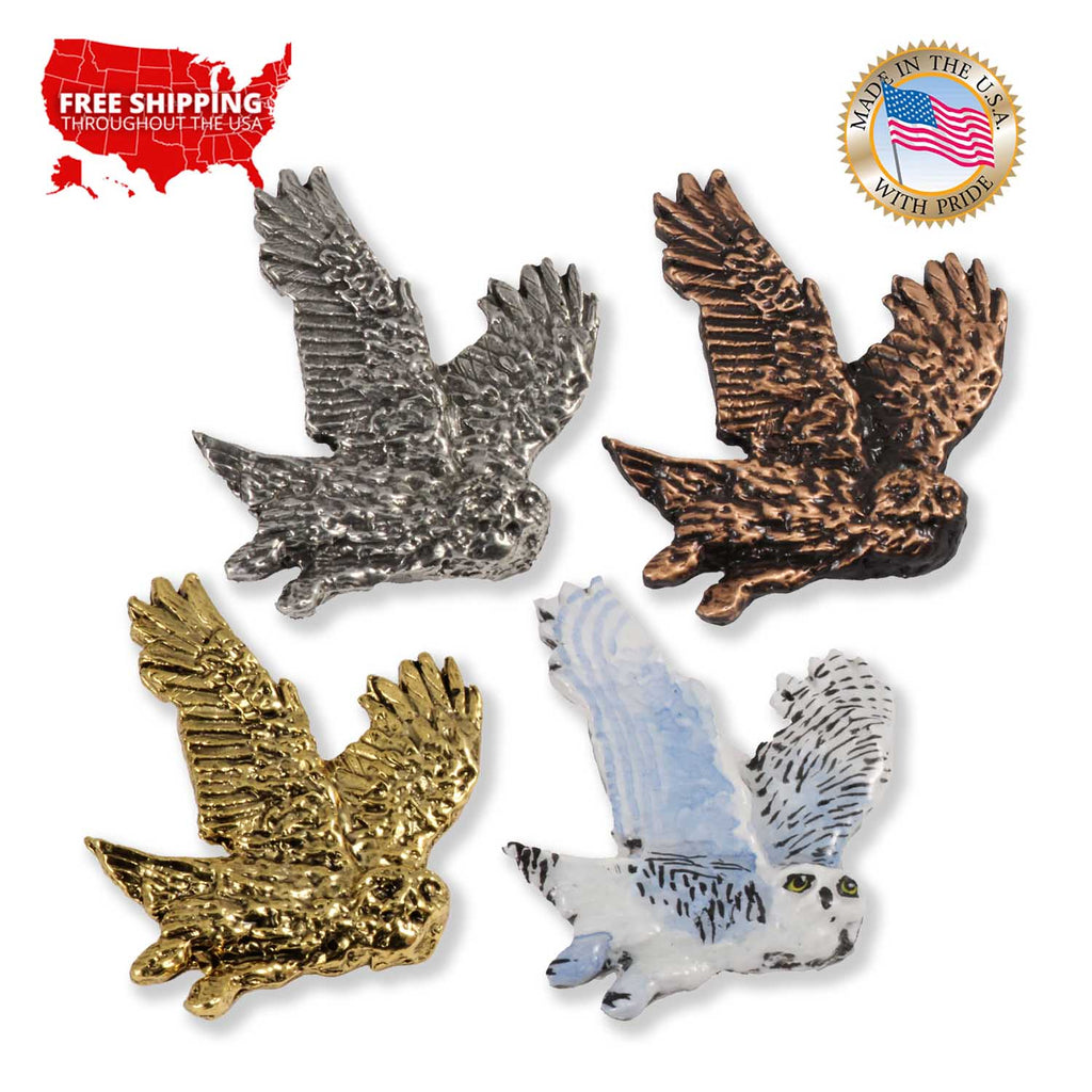 Snowy Owl Pin Pin B069