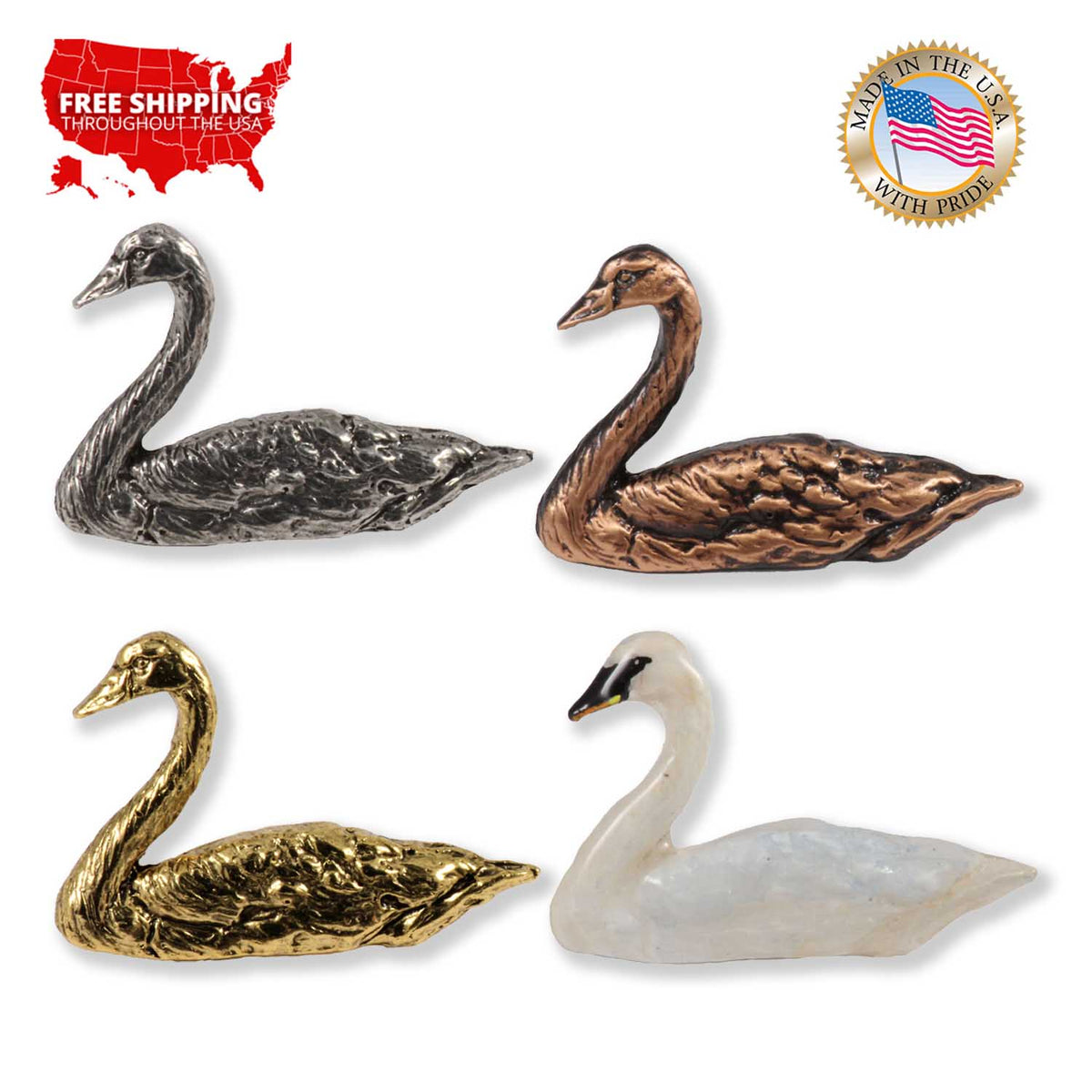 Swan Pin B086