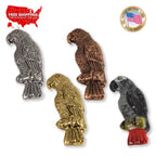 African Grey Parrot Magnet B097