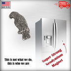 African Grey Parrot Magnet B097
