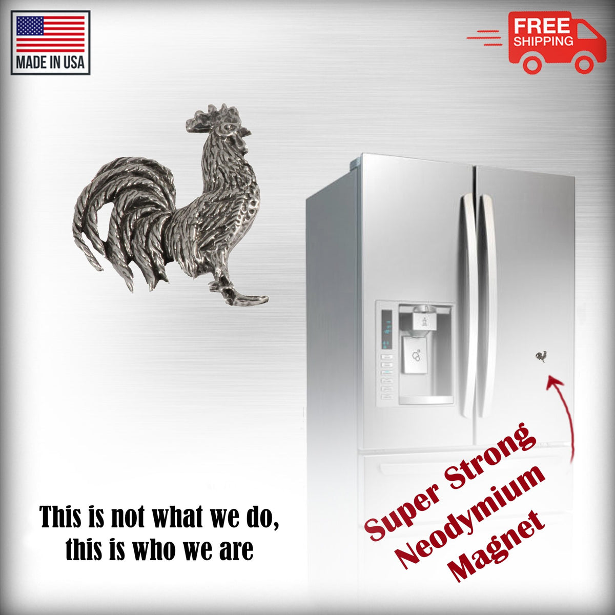 Rooster Magnet B100