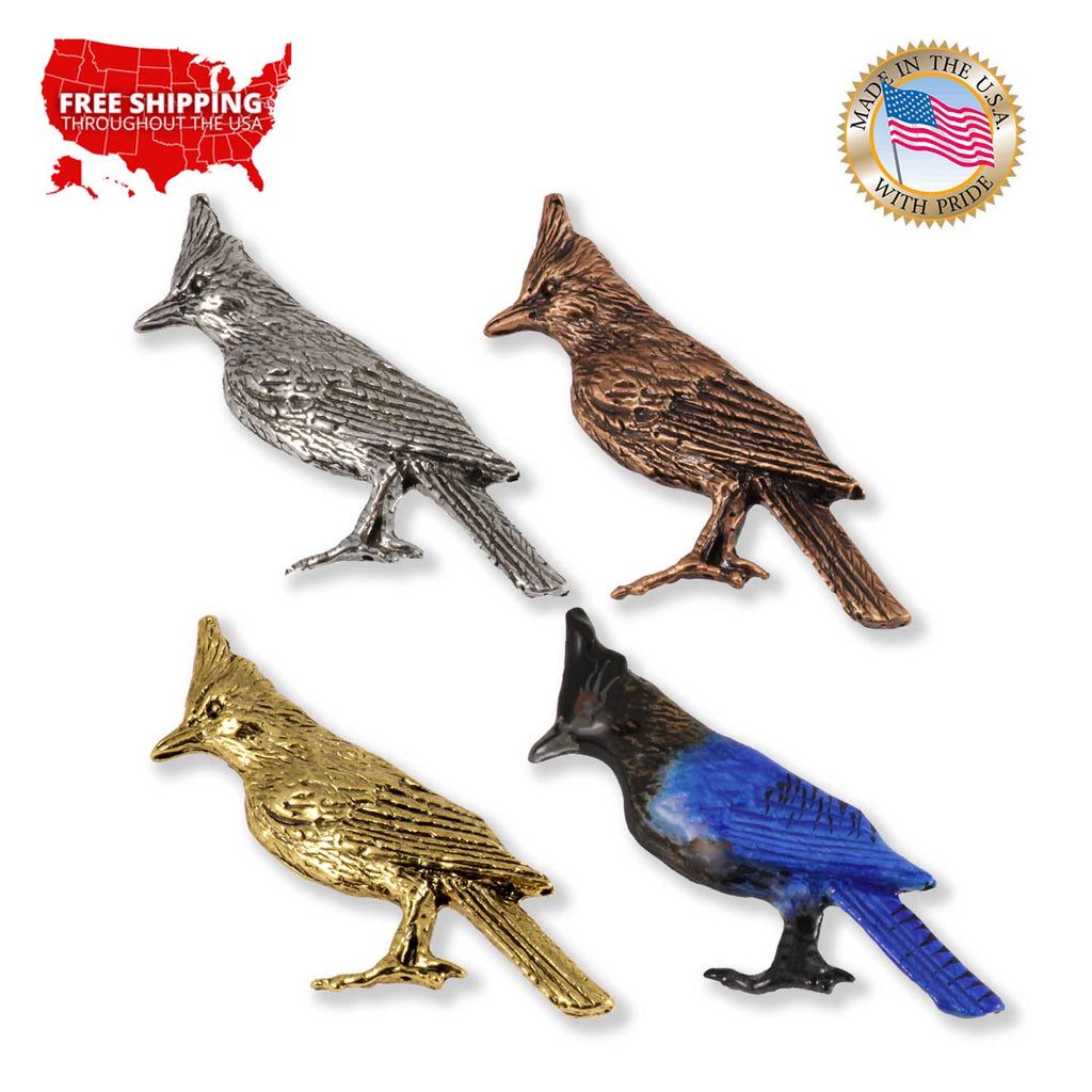 Steller’s Jay Pin B110