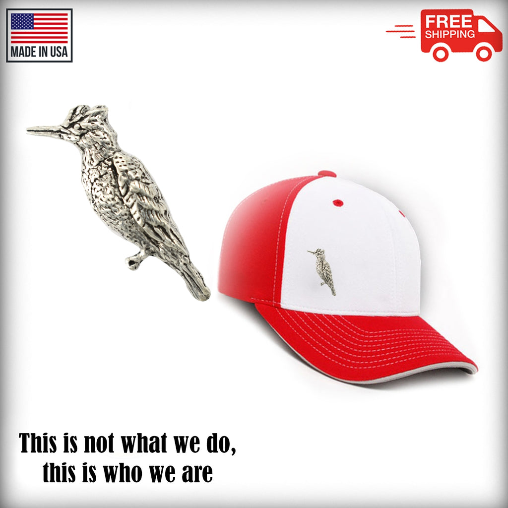 Downey Woodpecker Pin B117