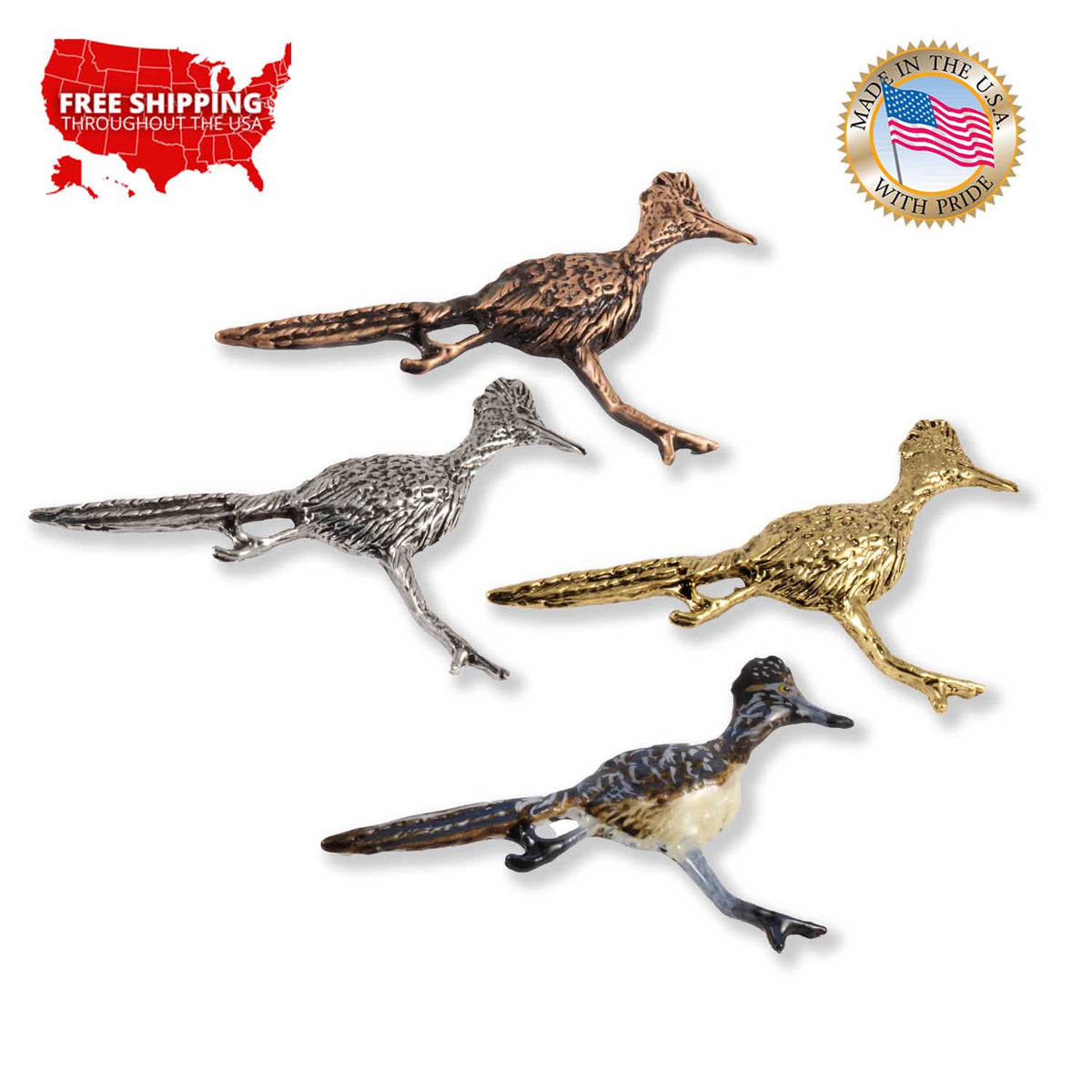 Roadrunner Pin B120