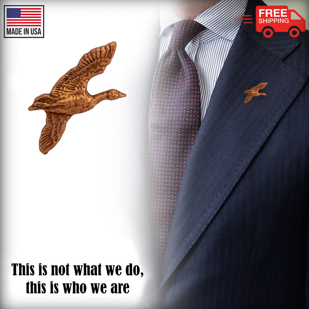 Canadian Goose Flying Mini Pin B001MP