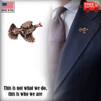 Ruffed Grouse Flushing Mini Pin B030MP