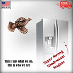 Ruffed Grouse Flushing Magnet B030