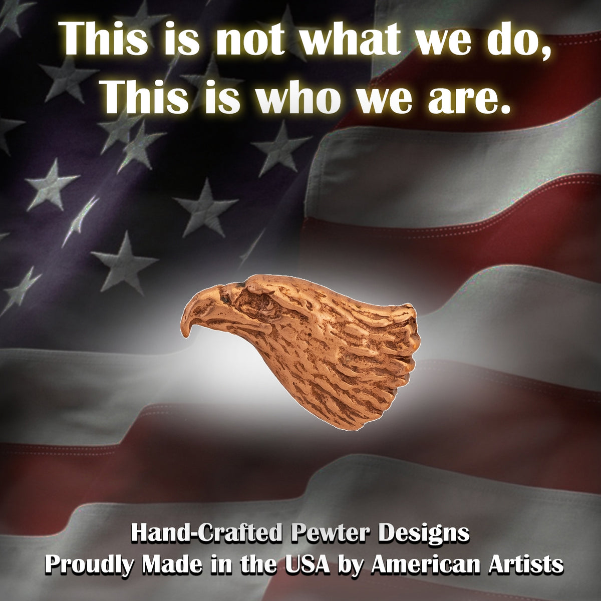Eagle Head Mini Pin B050MP