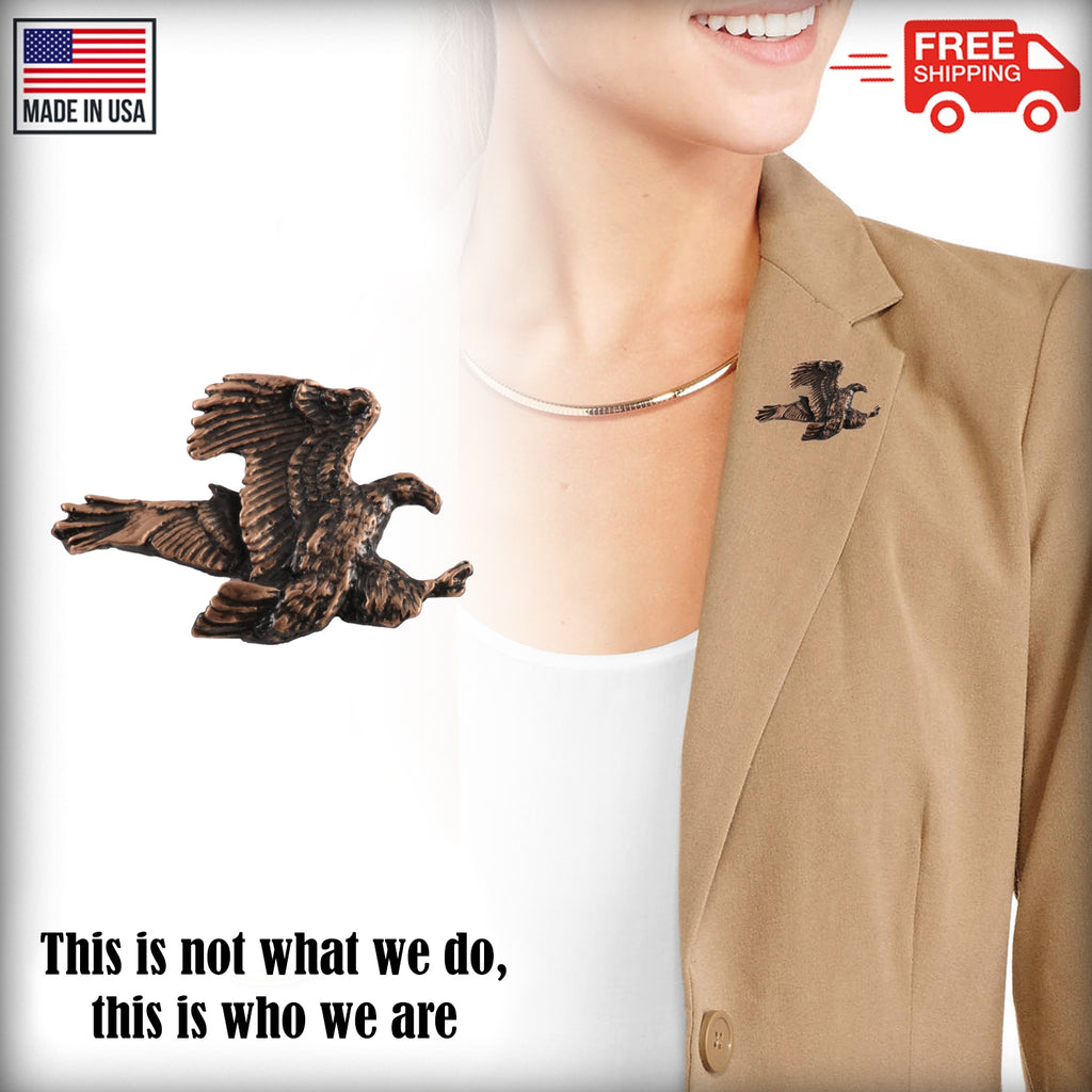 Bald Eagle Flying Pin B051