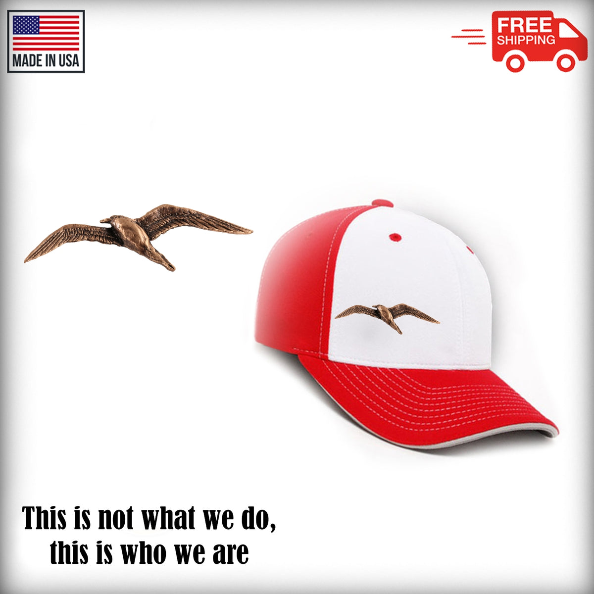 Aleutian Tern Premium Pin B079PR