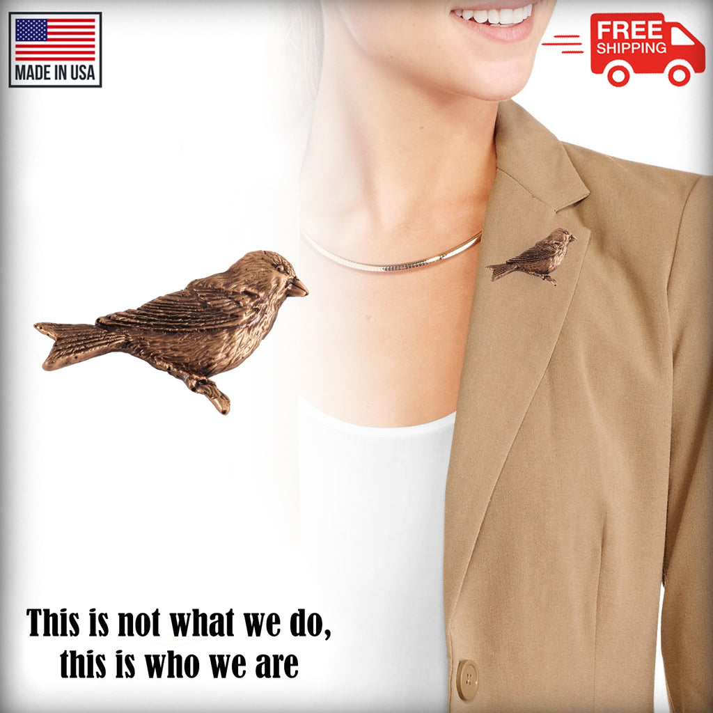 Goldfinch Pin B112