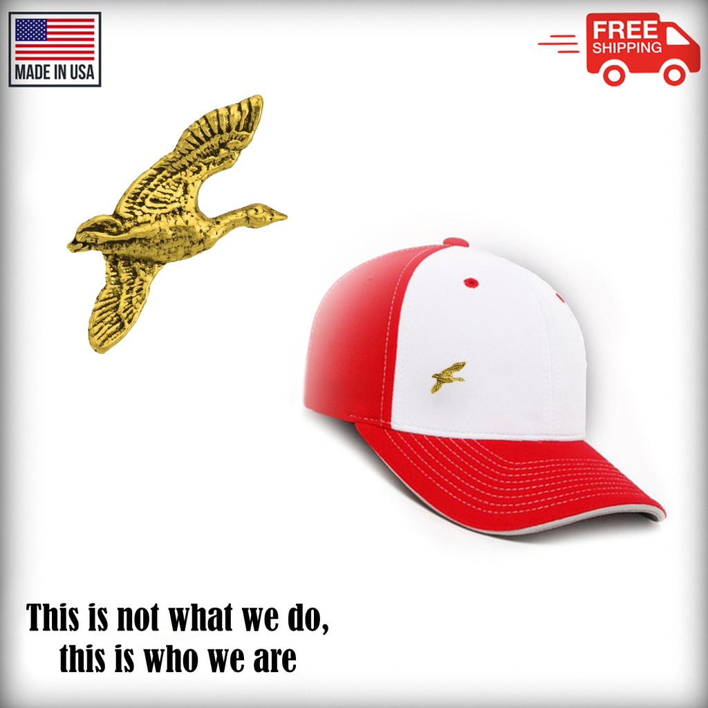 Canadian Goose Flying Mini Pin B001MP