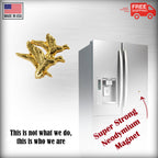 Small Mallards Flying Magnet B005A