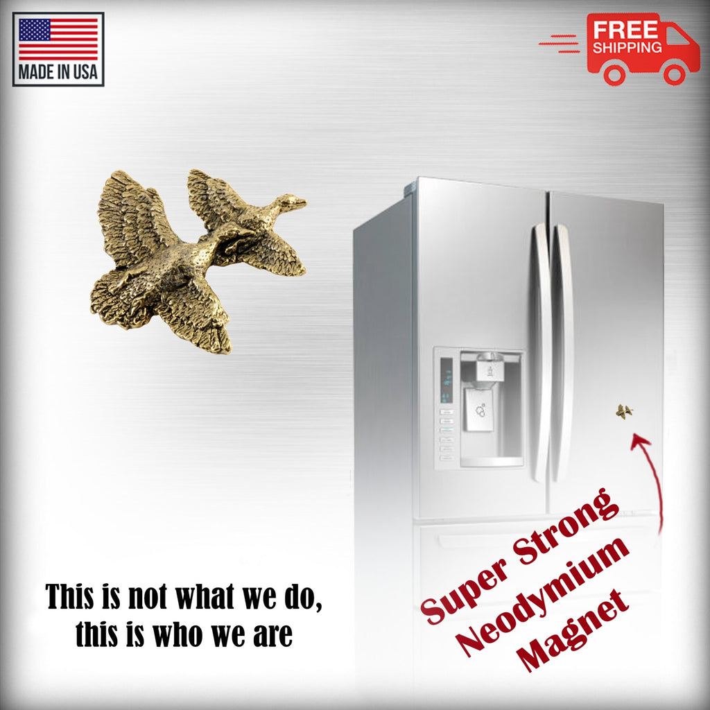 Large Mallards Flying Large Magnet B005B