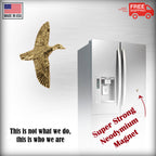 Green-Winged Teal Flying Magnet B012