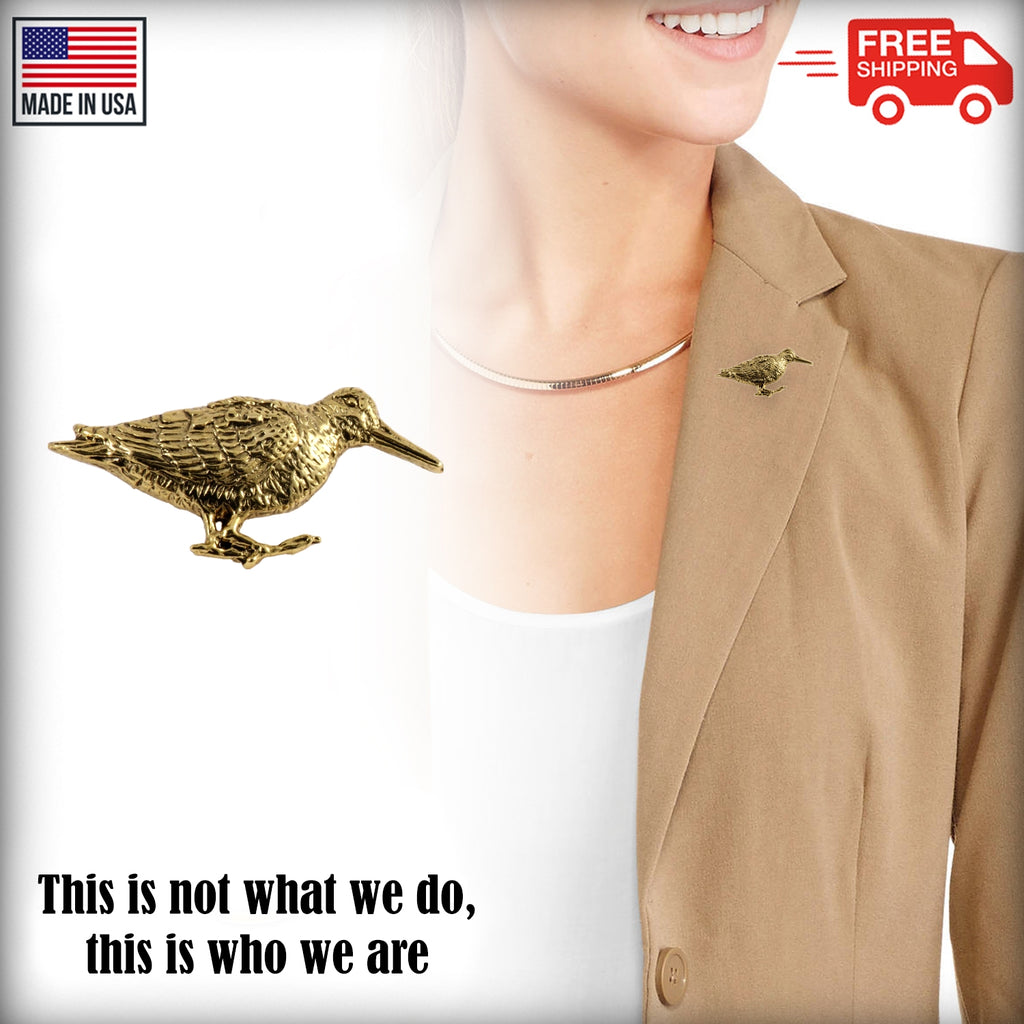 Woodcock Pin B025