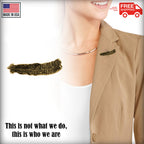 Turkey Feather Pin B040
