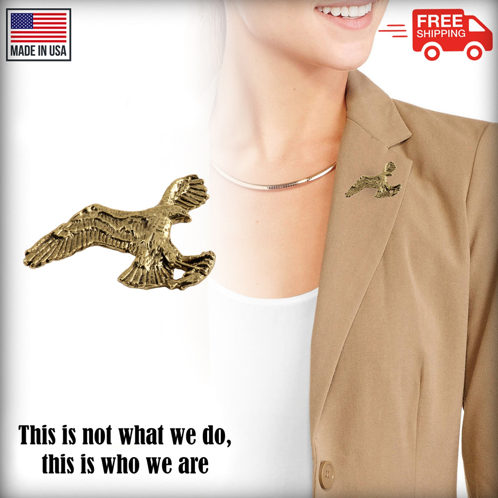 Osprey With Trout In Claws Pin Pin B058