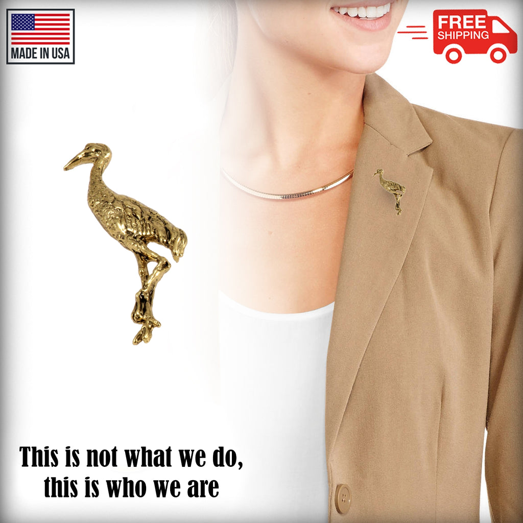 Great White Egret Pin B071