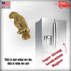 African Grey Parrot Magnet B097