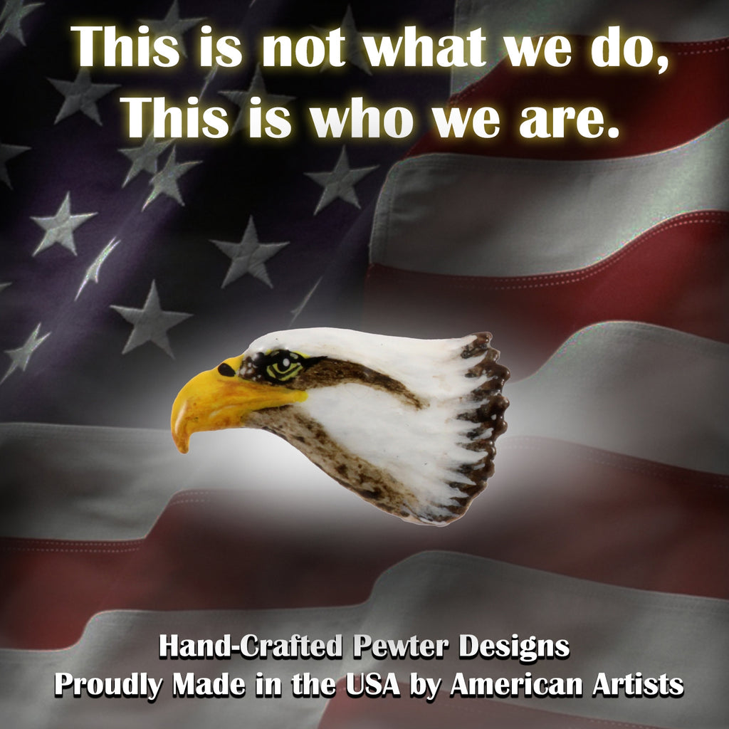 Bald Eagle Head Magnet B050