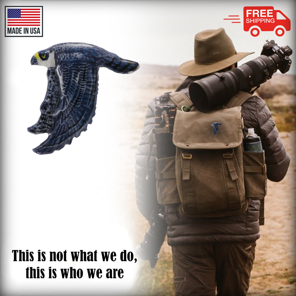 Peregrine Falcon Flying Pin Pin B054