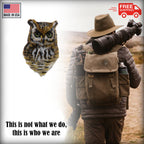 Great Horned Owl Head Pin Pin B065