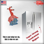 Flamingos Magnet B090