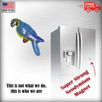 Macaw Parrot Magnet B096