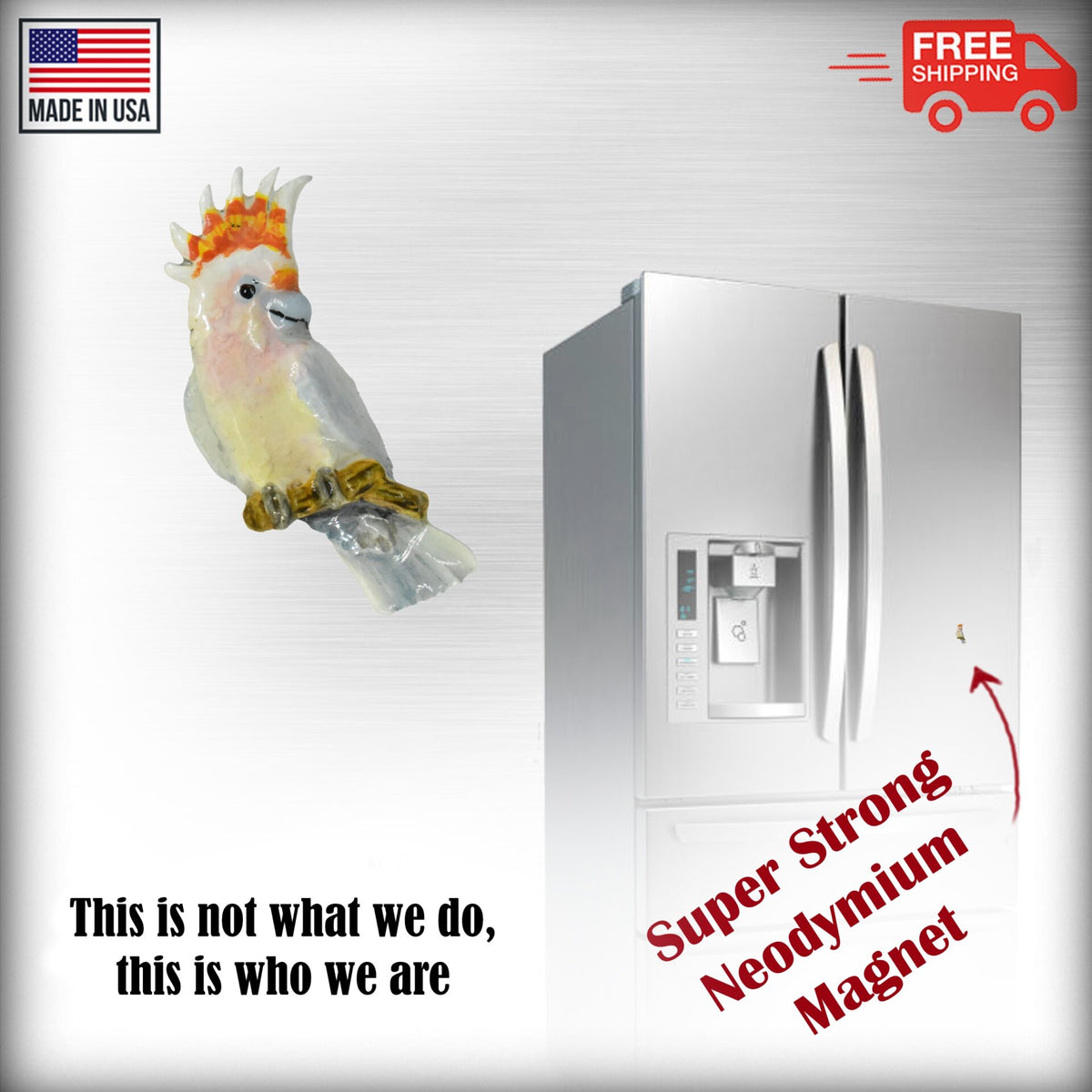 Cockatoo Magnet B098