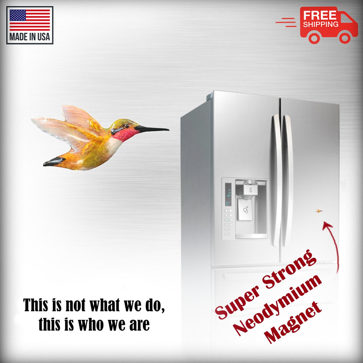 Hummingbird Magnet B104