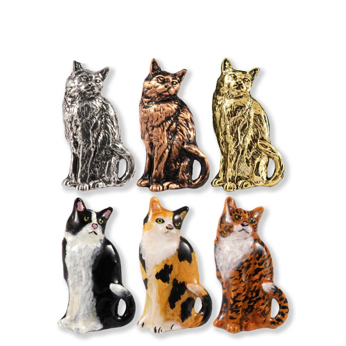 Cat Sitting Magnet C001M