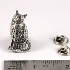 Cat Sitting Pin C001