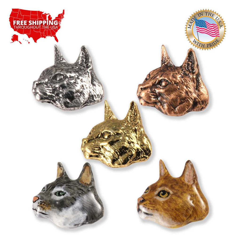 Abyssinian Cat Pin C002
