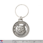 Angora Cat Keychain C004KC