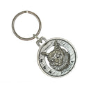 Angora Cat Keychain C004KC