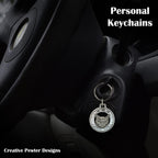 Shorthair Cat Keychain C007KC