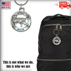 Cat Standing Keychain C009KC