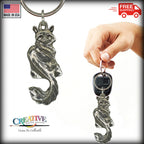 Vintage Cat Keychain C012KC